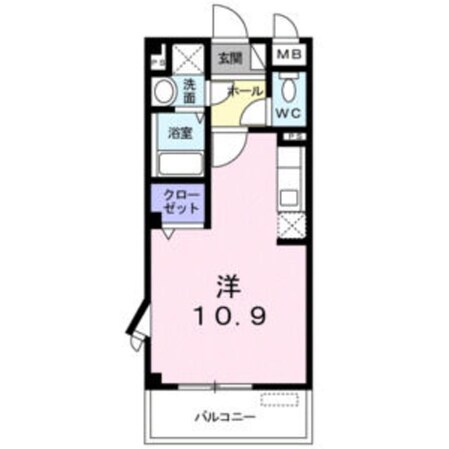 住吉東駅 徒歩10分 4階の物件間取画像